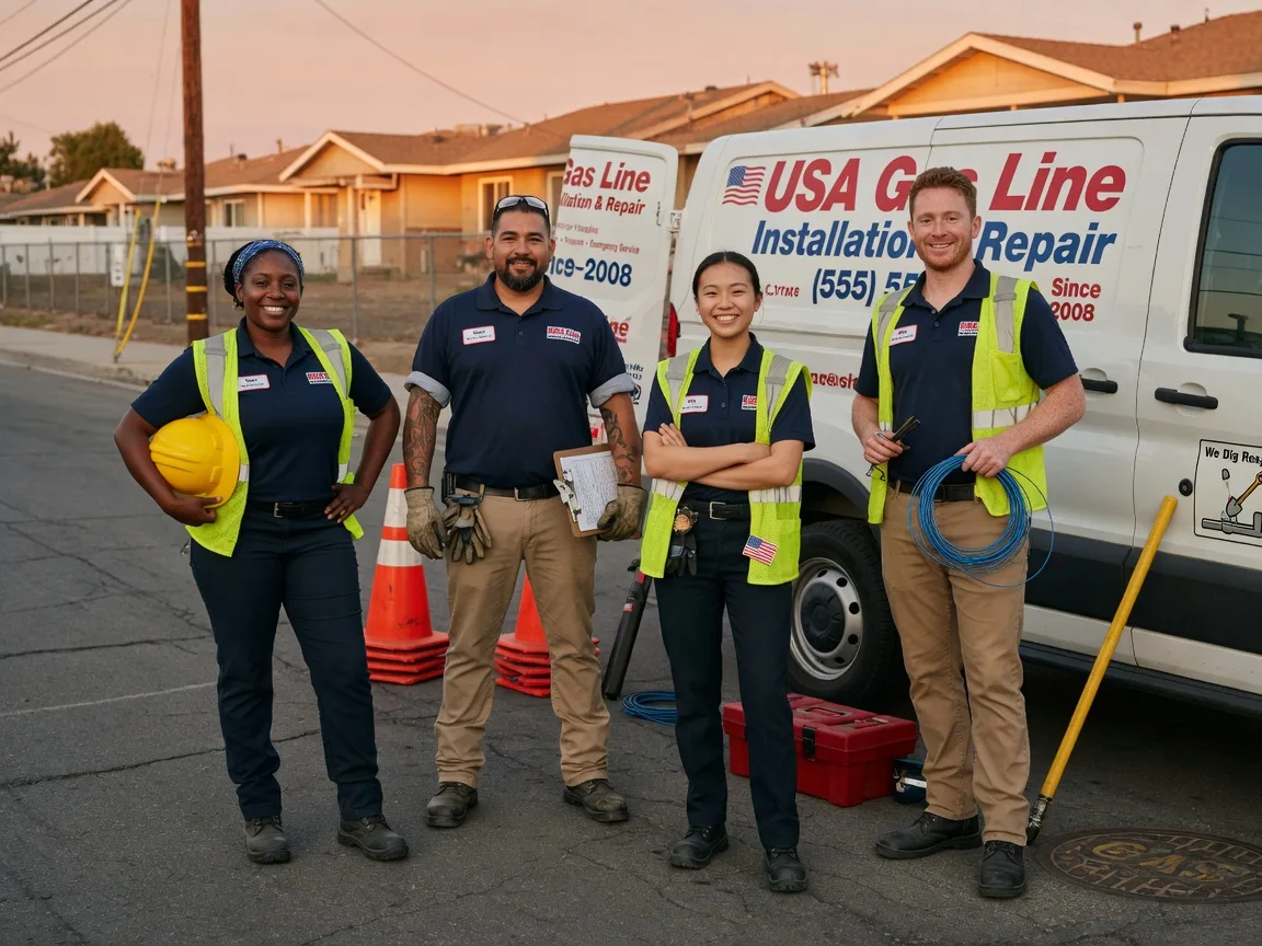 Gas Line Installation company in Keller, VA